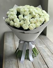 Букет 35 Белых роз в Новоильинске