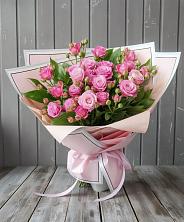 Букет Розовый кустик в Новоильинске