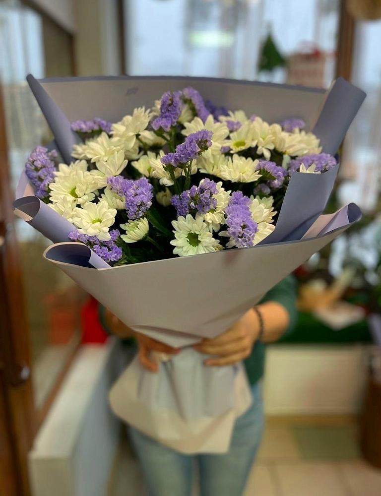 Букет цветов из: Хризантемы в Новоильинске