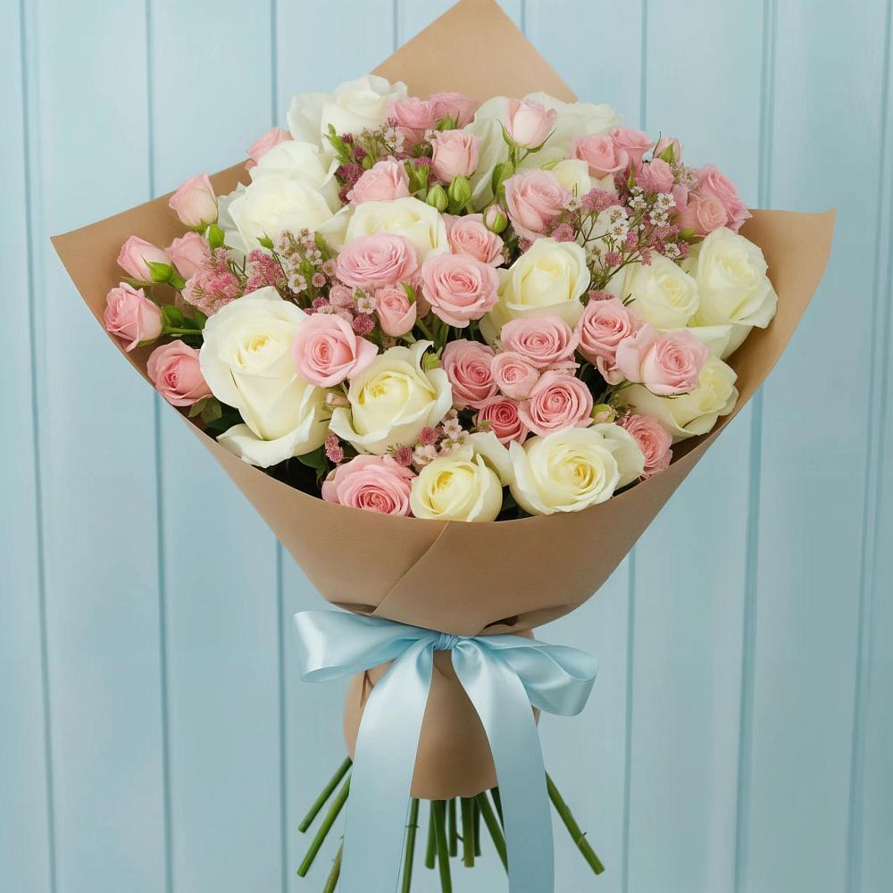 Букет цветов из: Розы в Новоильинске