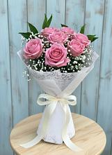 Букет цветов из:  Розы #REPLACE_PRED# Новоильинске