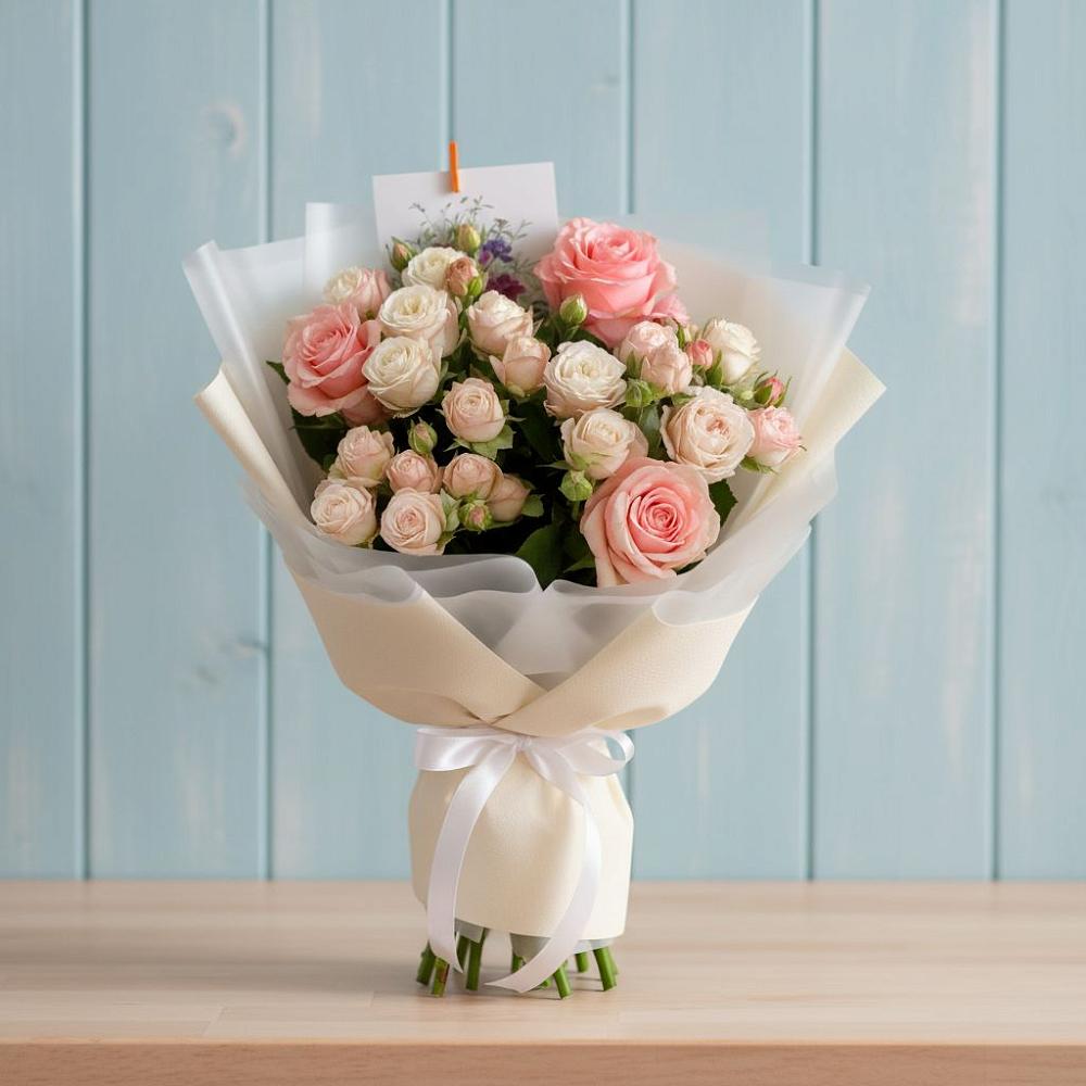 Букет цветов из: Розы в Новоильинске