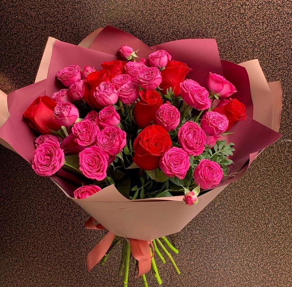 Букет В объятьях нежности в Новоильинске