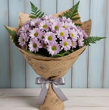 Букет цветов из:  Хризантемы в Новоильинске