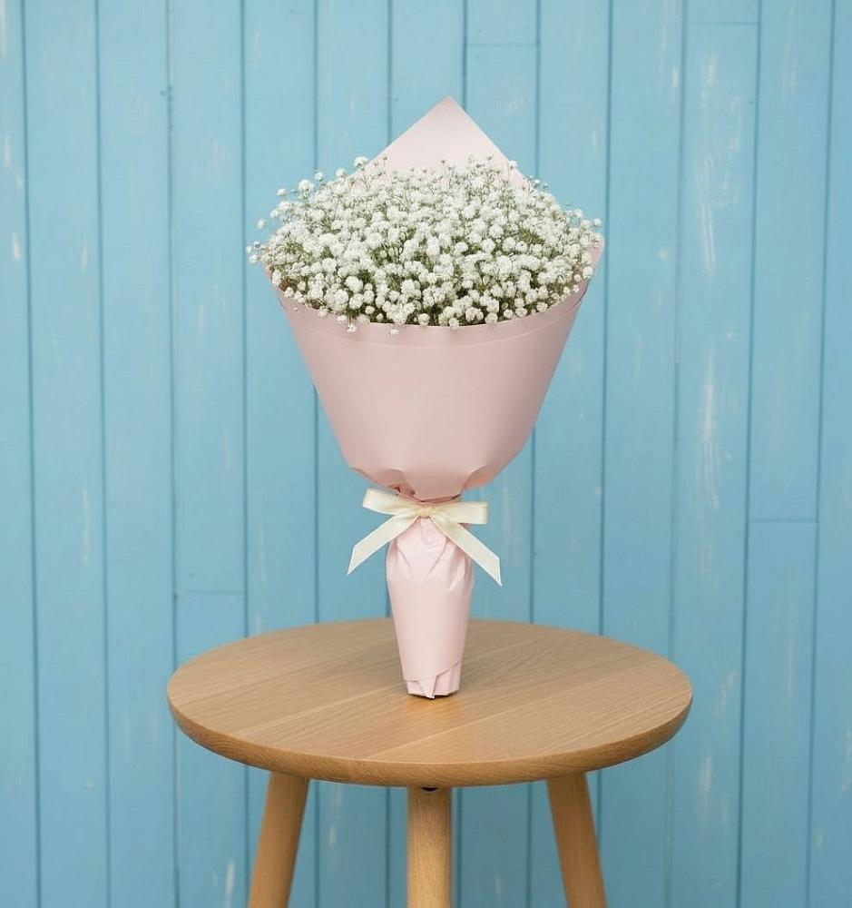 Букет цветов из: Гипсофила в Новоильинске