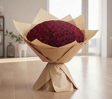 Букет 101 Красная роза в Новоильинске