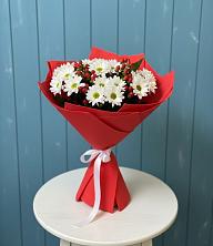 Букет цветов из:  Хризантемы в Новоильинске