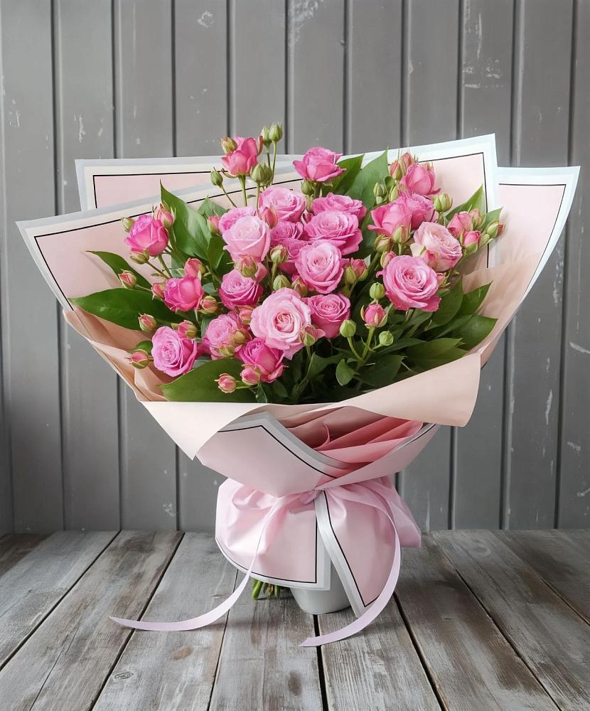Букет Розовый кустик в Новоильинске