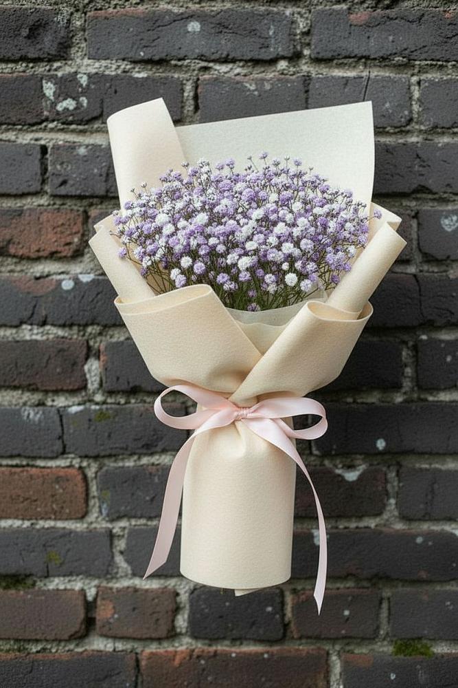 Букет цветов из: Гипсофила в Новоильинске