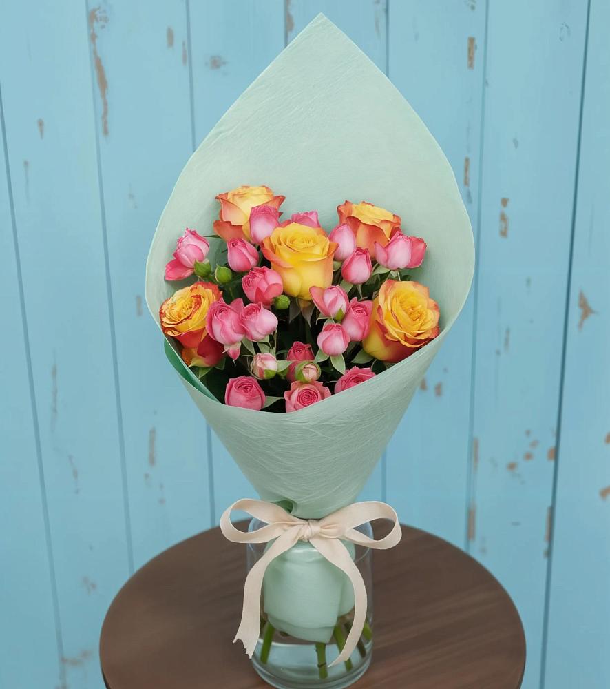 Букет цветов из: Розы в Новоильинске