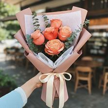 Букет цветов из:  Розы в Новоильинске