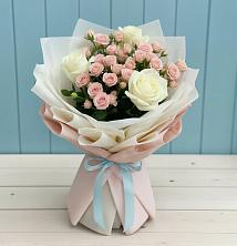 Букет цветов из:  Розы в Новоильинске