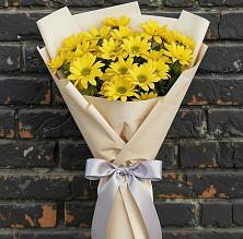 Букет цветов из:  Хризантемы в Новоильинске