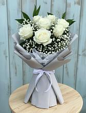 Букет цветов из:  Розы #REPLACE_PRED# Новоильинске