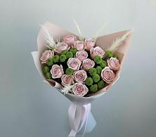 Букет цветов из:  Розы и Хризантемы в Новоильинске