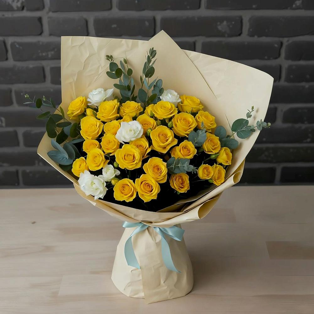 Букет цветов из: Розы в Новоильинске