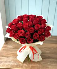Букет 29 Красных роз в Новоильинске