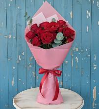 Букет цветов из:  Розы в Новоильинске