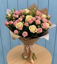 Букет цветов из:  Розы в Новоильинске