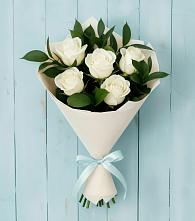 Букет цветов из:  Розы в Новоильинске