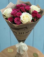 Букет цветов из:  Розы в Новоильинске