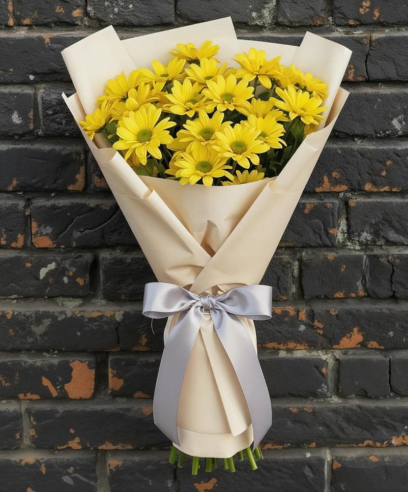 Букет цветов из: Хризантемы в Новоильинске