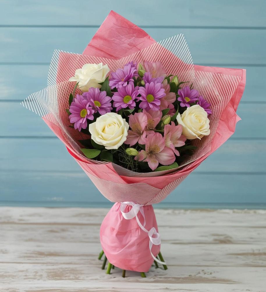 Букет цветов из: Герберы в Новоильинске