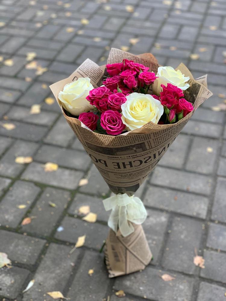 Букет цветов из: Розы в Новоильинске