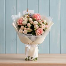 Букет цветов из:  Розы в Новоильинске