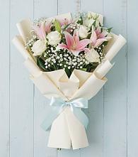 Букет цветов из:  Лилии в Новоильинске