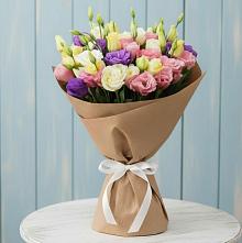 Букет цветов из:  Лизиантусы в Новоильинске
