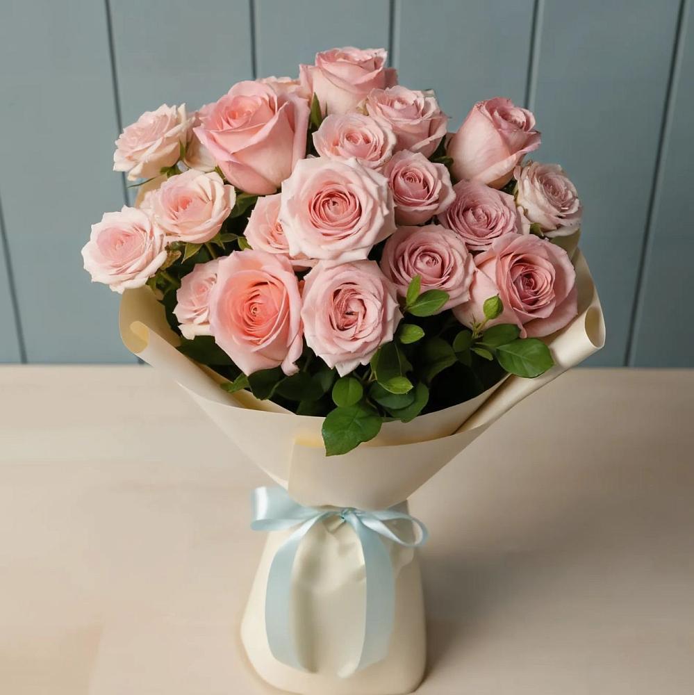 Букет Розовый шарм в Новоильинске